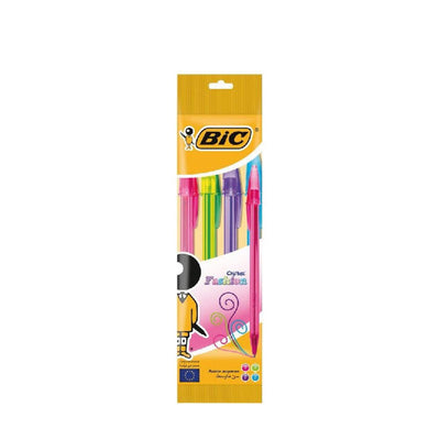 Poch de 4 stylos cristal fashion - Librairie Oxford City