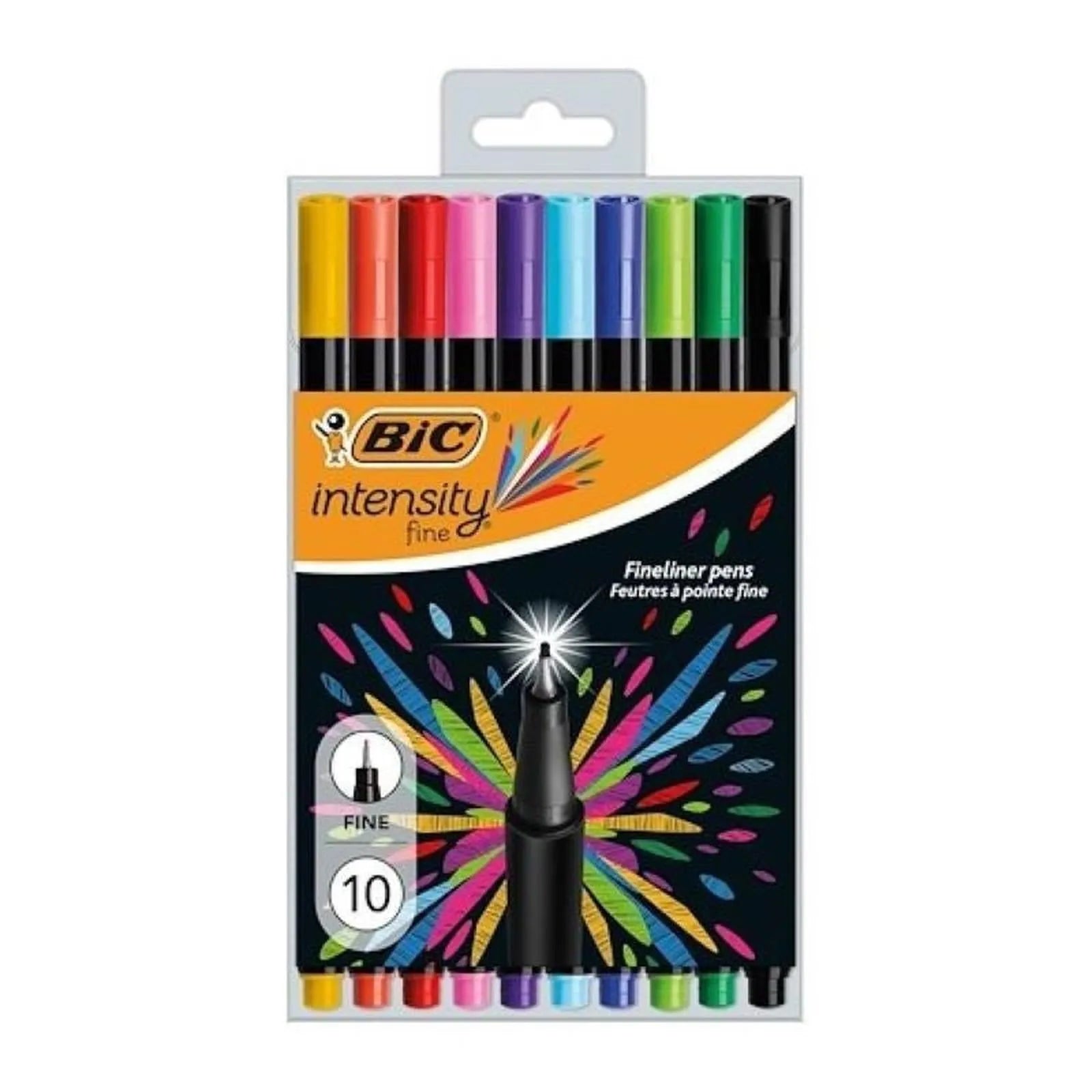 POCHETTE 10 STYLO FEUTRE FINE INTENSITY - Librairie Oxford City