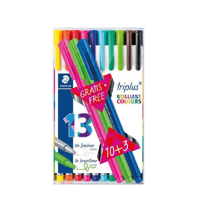 Pochette 13 Stylos Triplus - Librairie Oxford City