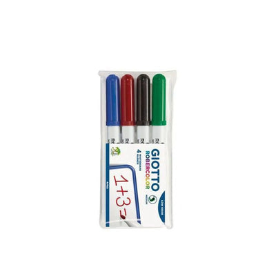POCHETTE 4 MARQUEUR TABLEAU GIOTTO ROBERCOLOR - Librairie Oxford City