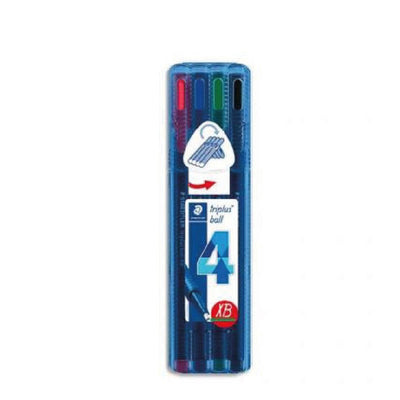 Pochette 4 stylos à bille XB - Librairie Oxford City