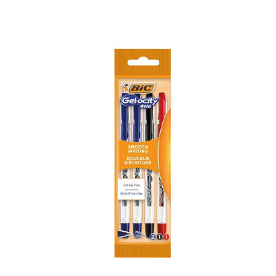 Pochette 4 Stylos gel - Librairie Oxford City