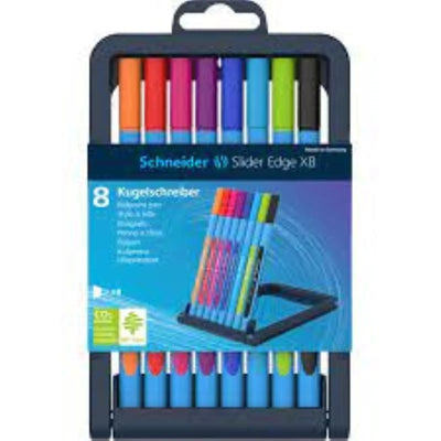 POCHETTE 8 STYLO SLIDER EDGE XB ASS SCHNEIDER - Librairie Oxford City