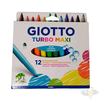POCHETTE FEUTRE DE 12 MAXI GIOTTO - Librairie Oxford City