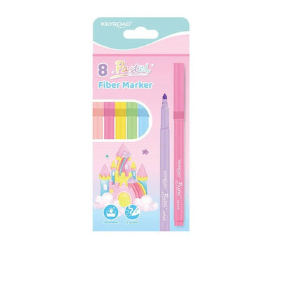Pochette feutres de 8 Pastel - Librairie Oxford City