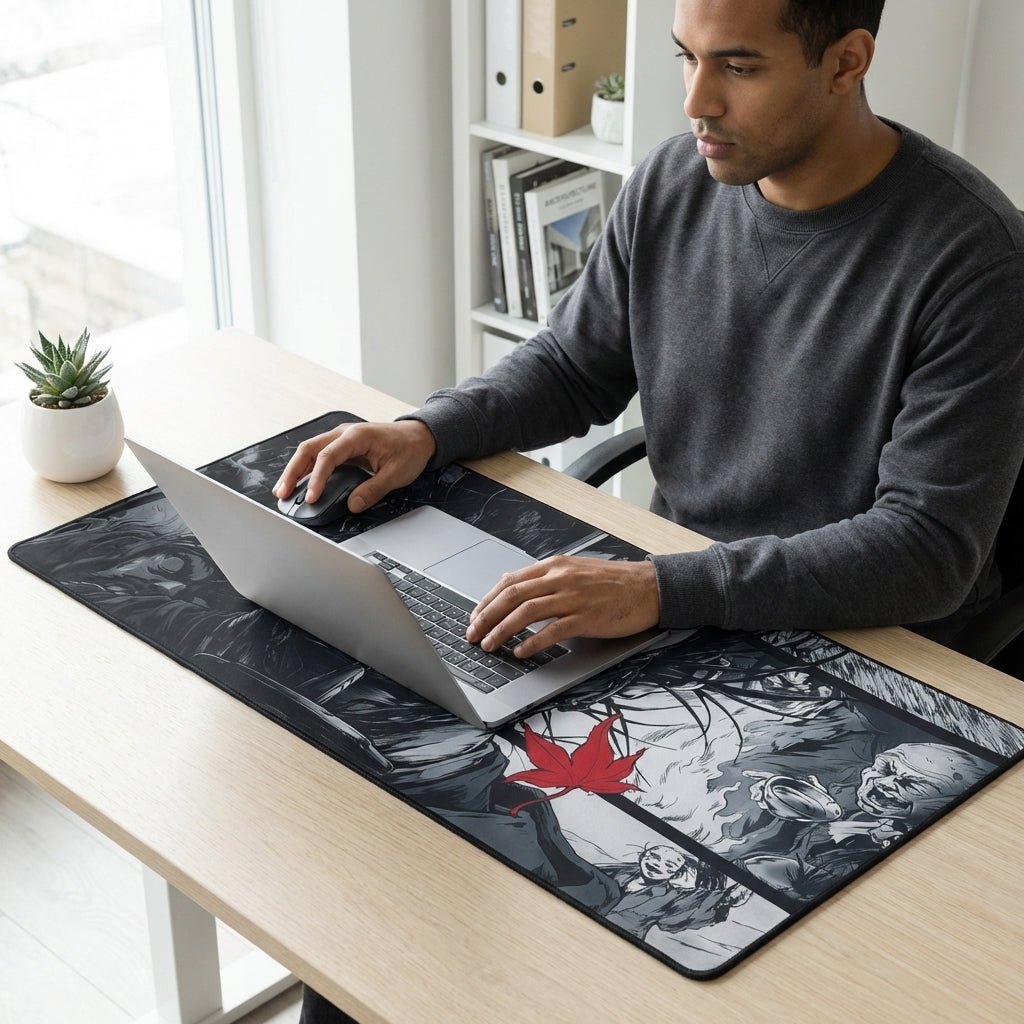 Tapis De Souris XXL Gaming Carte Du Monde 90x40cm - Librairie Oxford City