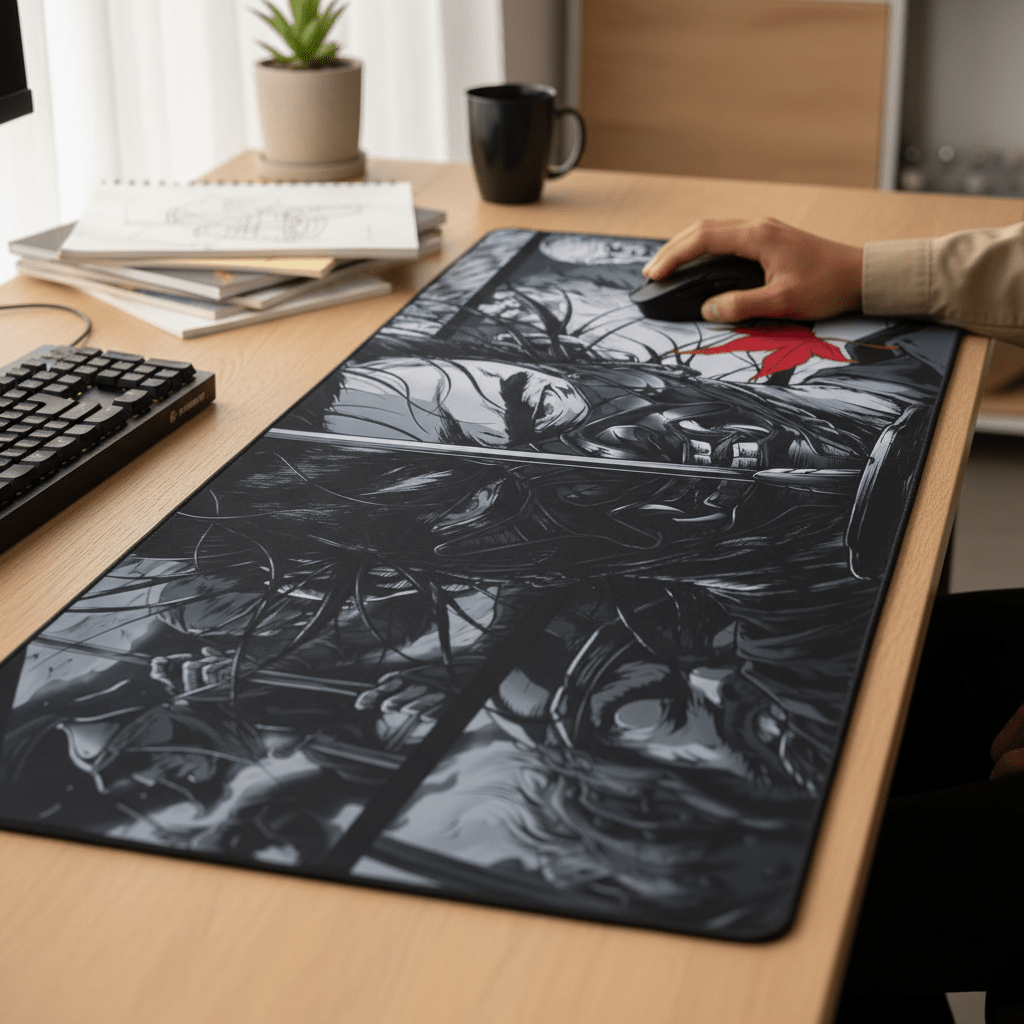 Tapis De Souris XXL Gaming Carte Du Monde 90x40cm - Librairie Oxford City