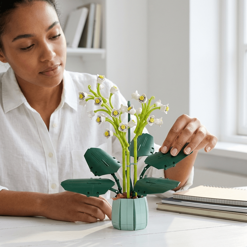 Building Block Flower Orchidée 610 Pièces 6+ - Librairie Oxford City