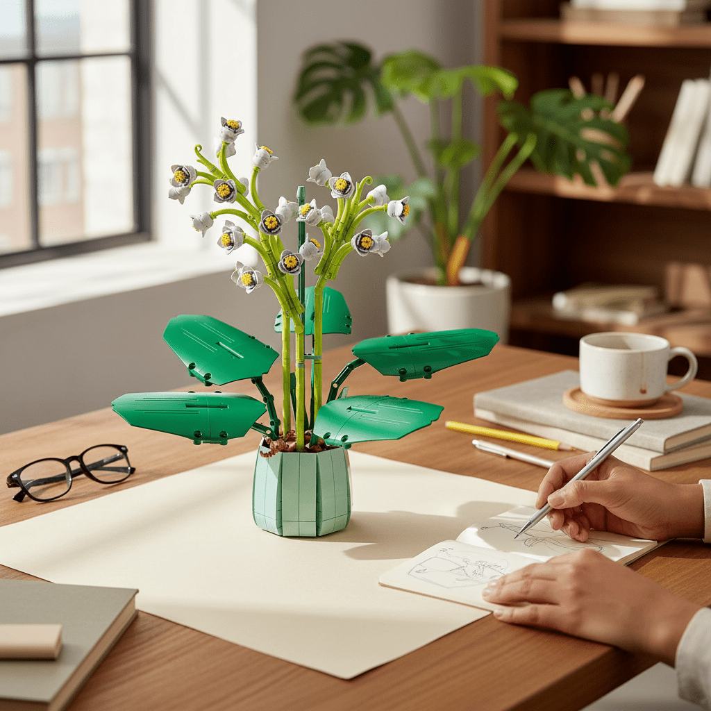 Building Block Flower Orchidée 610 Pièces 6+ - Librairie Oxford City