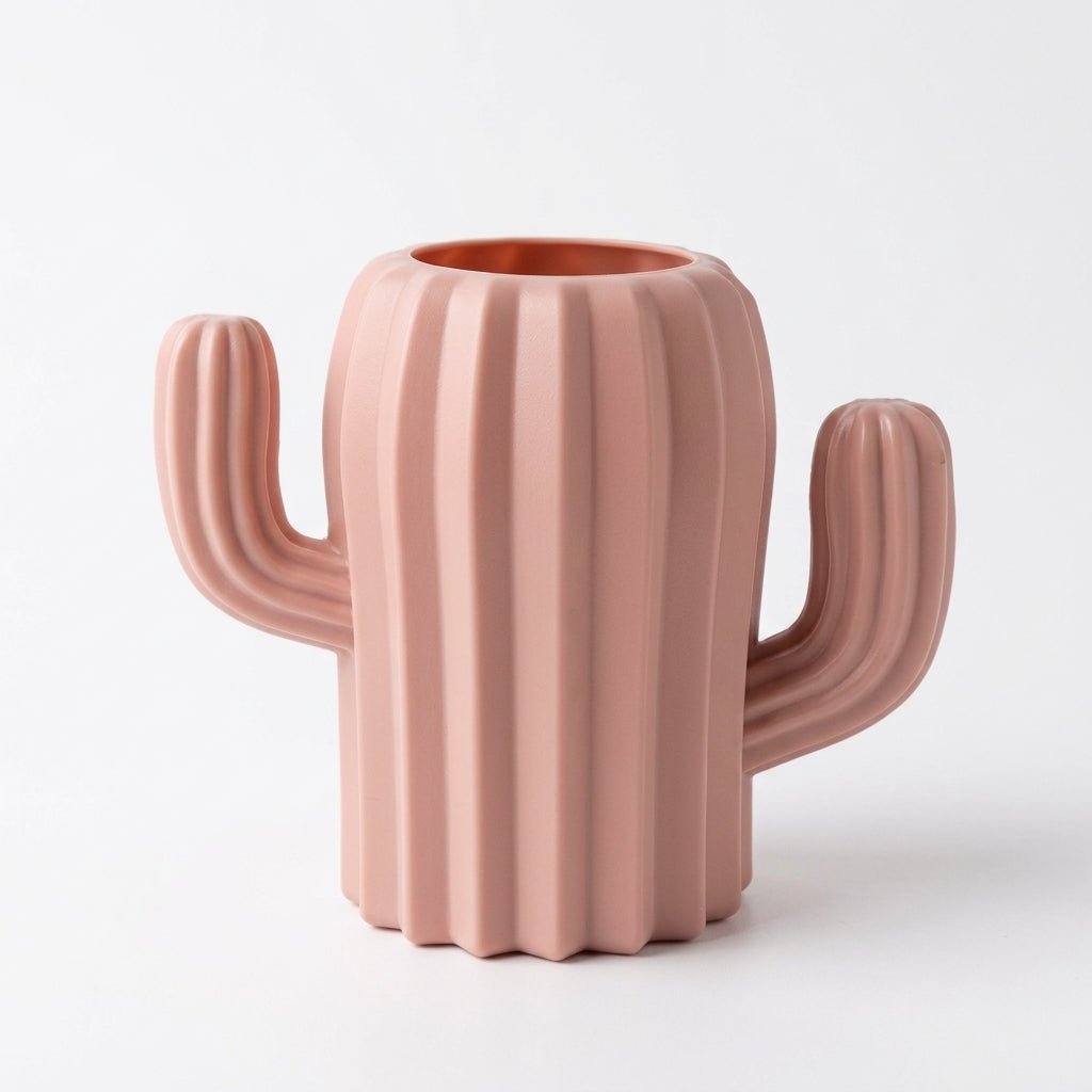 Porte - Stylo Cactus Décoratif — Rose / Blanc - Librairie Oxford City