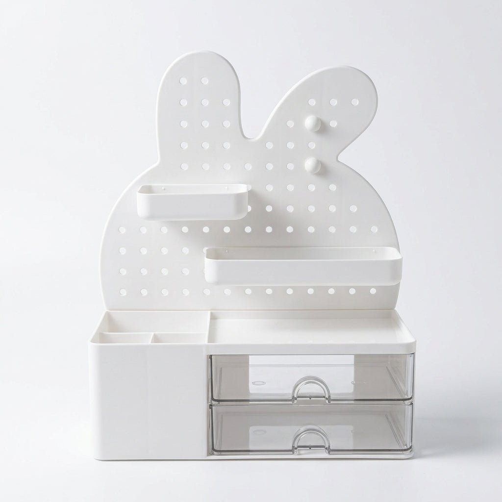 Organiseur de Bureau Lapin avec Tiroirs et Pegboard - Librairie Oxford City