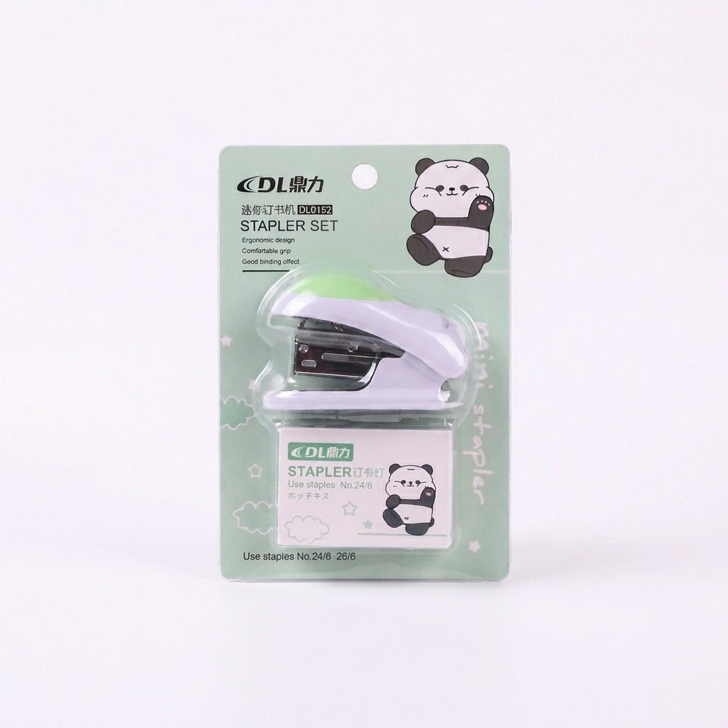 Mini Agrafeuse Kawaii avec Agrafes 24/6 – Set DL0152 - Librairie Oxford City