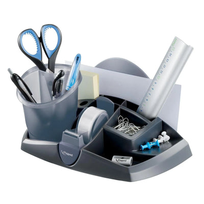 PORTE ACCESSOIRES ESSENTIALS GRIS MAPED - Librairie Oxford City