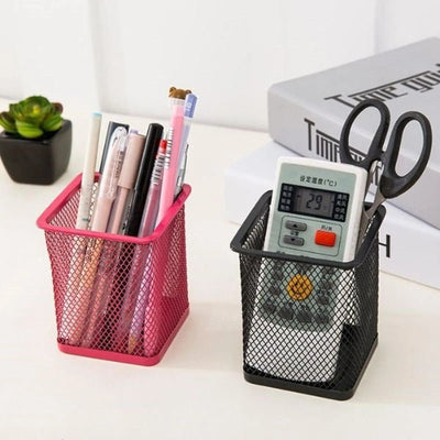 PORTE STYLO METAL CARRE NOIR - Librairie Oxford City