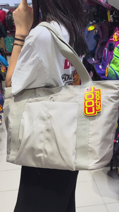 Cool School - Sac Fourre-Tout Polyester à Poignées Longues