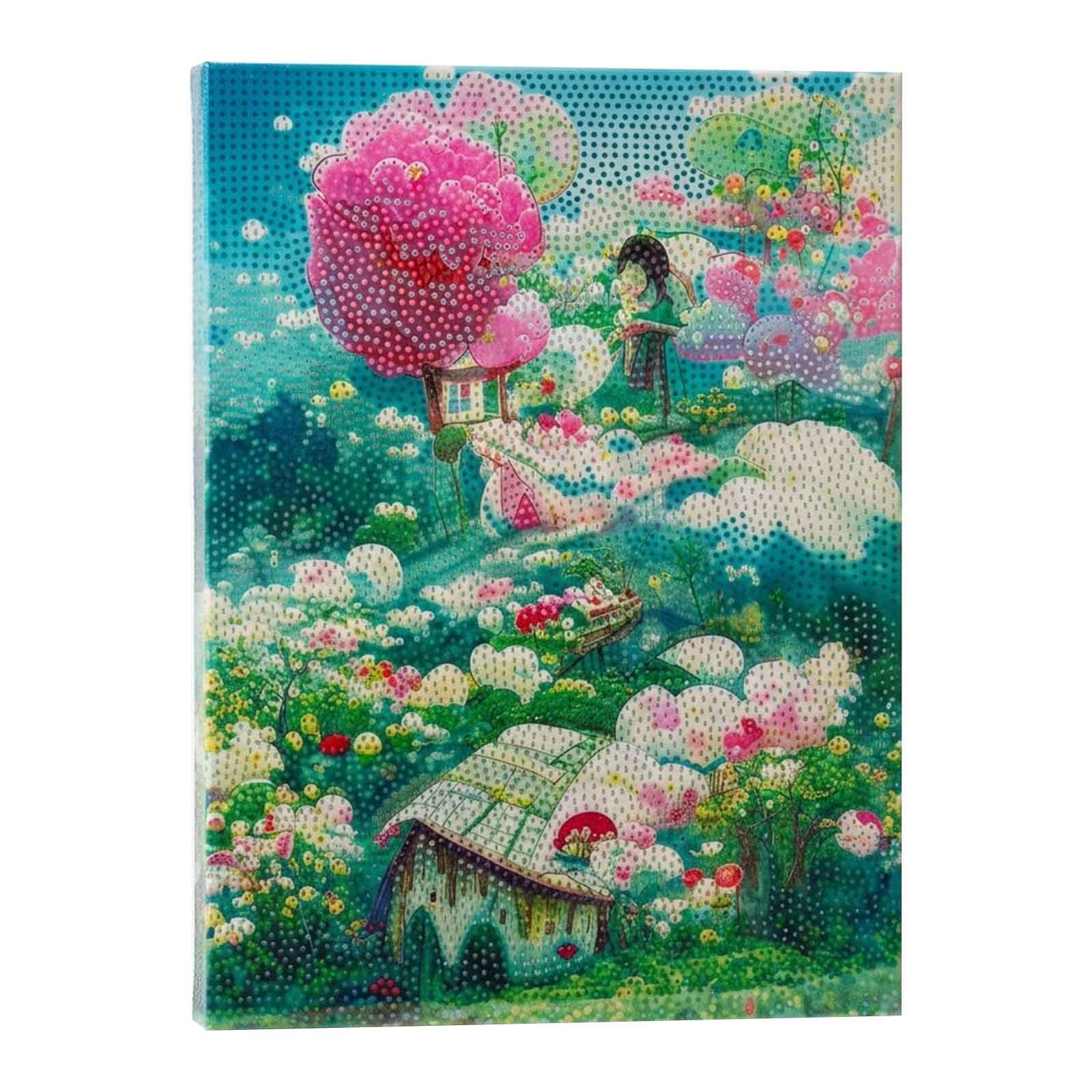 Kit Peinture au Diamant sur Châssis Toile — 30×40 cm - Librairie Oxford City