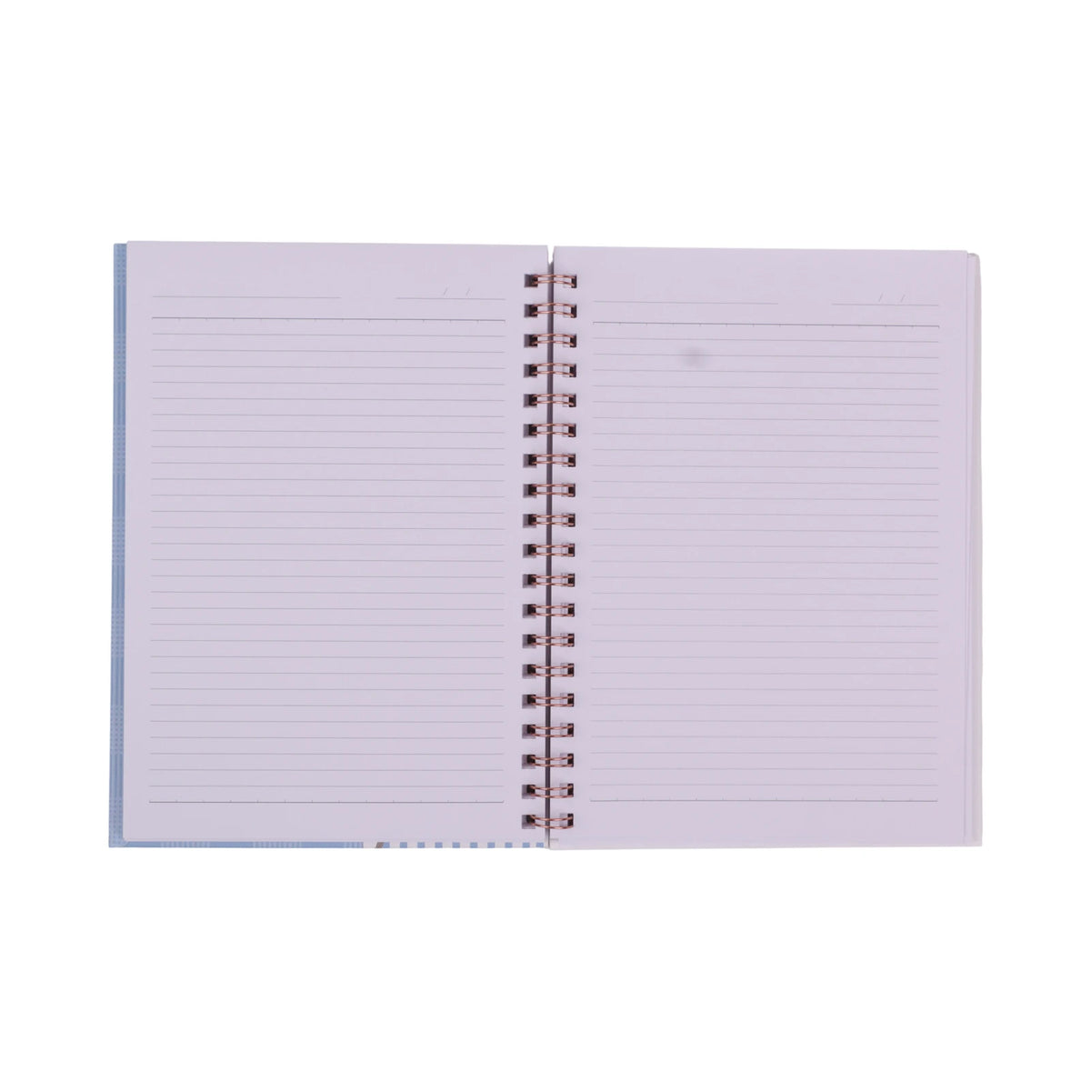 Wiero - Carnet à Spirale B5 Ligné 200 Pages - Design Floral