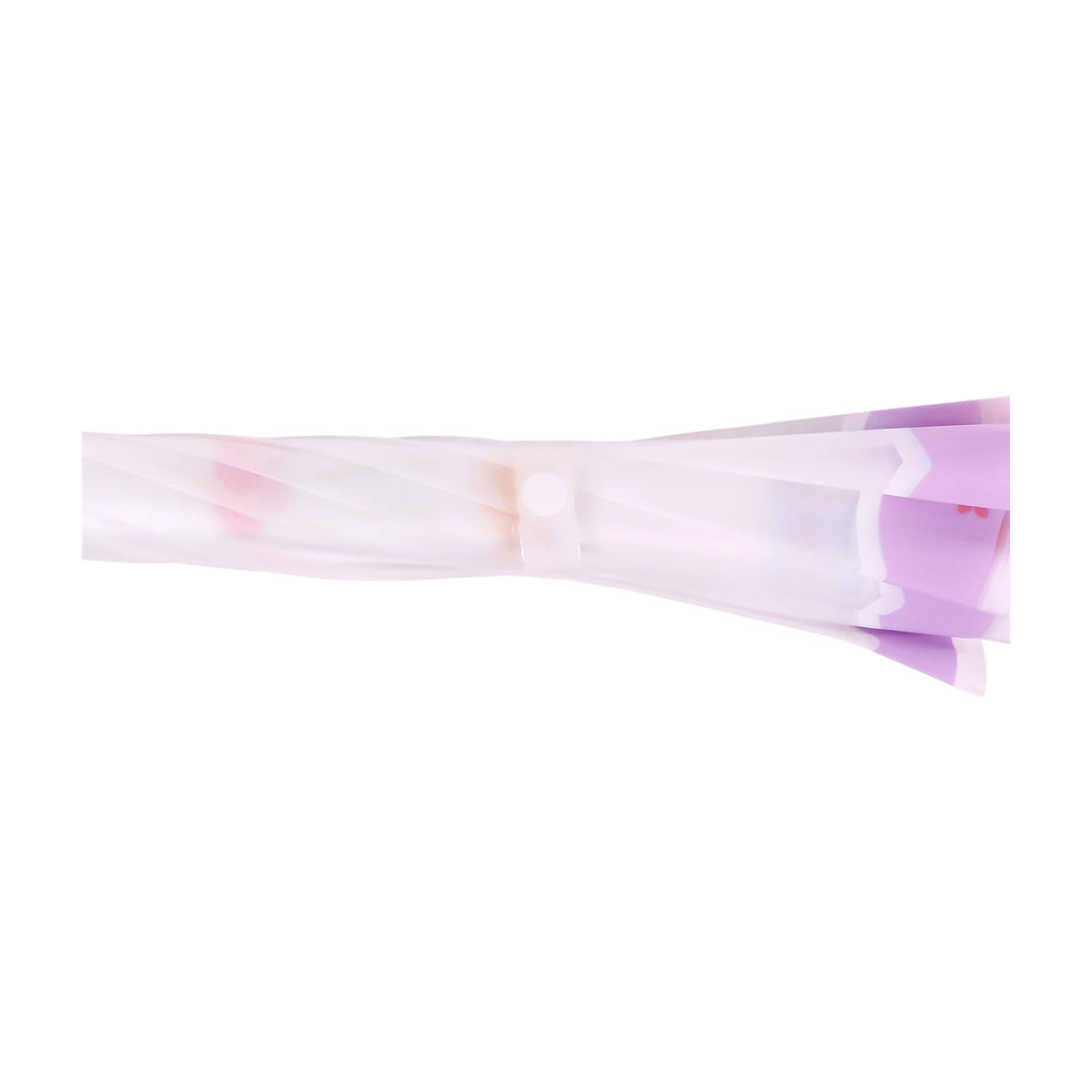 Parapluie Enfant Transparent à Imprimés — Manche Courbé