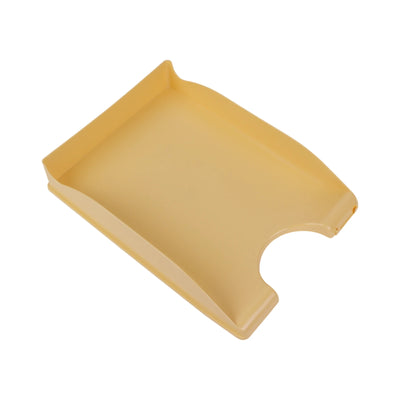 Corbeille à Courrier Pastel Faibo — Jaune - Librairie Oxford City