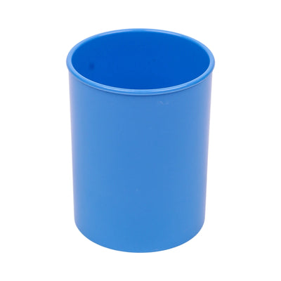Pot à Crayons Cylindrique Opaque — Bleu - Librairie Oxford City