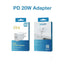 Chargeur QiOP PD 20W Type - C Blanc - Librairie Oxford City