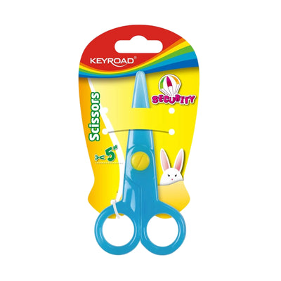 Keyroad - Ciseaux de Sécurité Enfant 12 cm Bouts Ronds - Librairie Oxford City