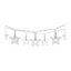 سلسلة أضواء رمضان Guirlande 2.4M - Librairie Oxford City