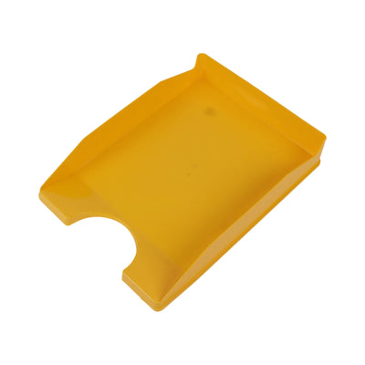 Corbeille à Courrier Pleine Opaque Jaune — Faibo Réf. 93 - Librairie Oxford City