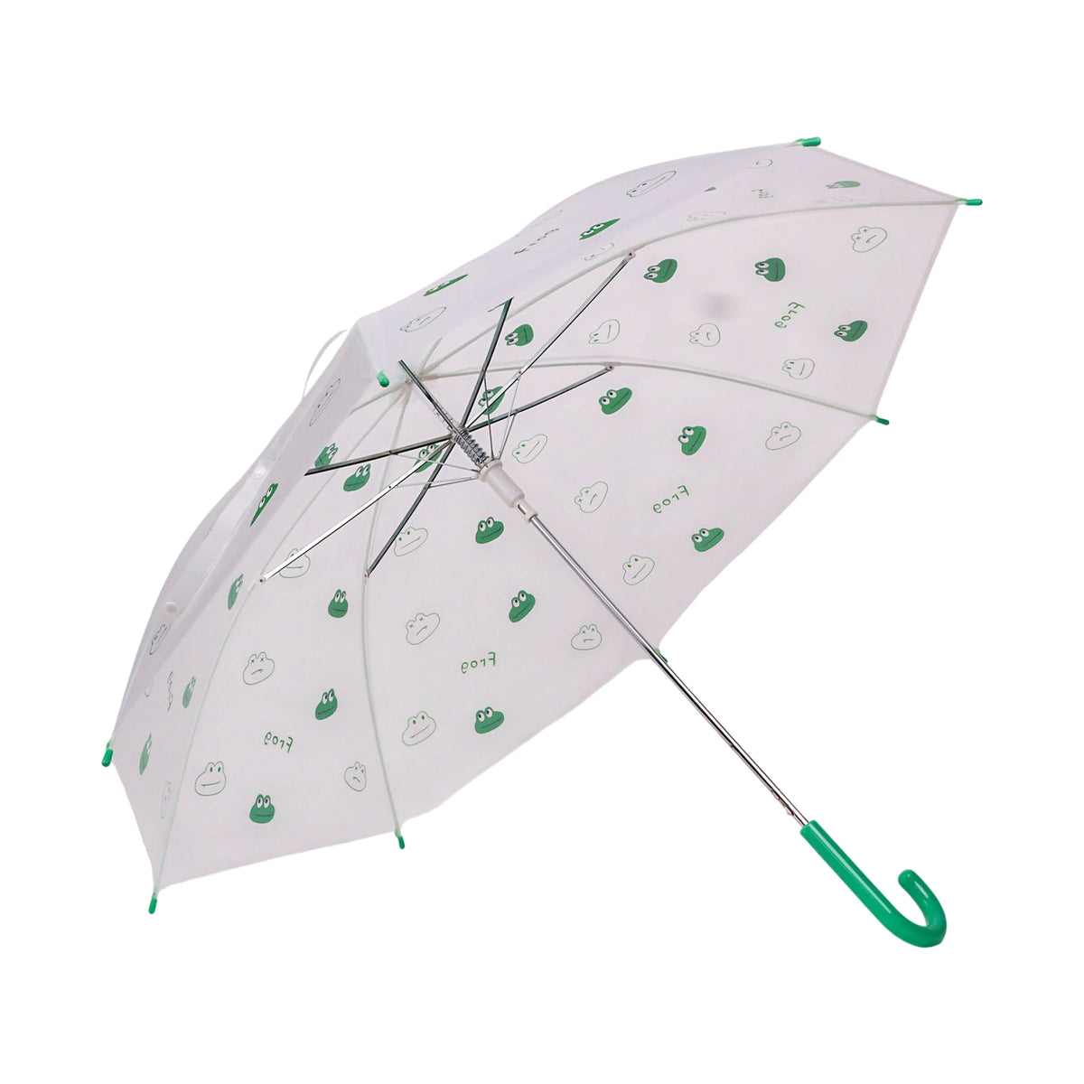 Parapluie Grenouille Transparent pour Enfants