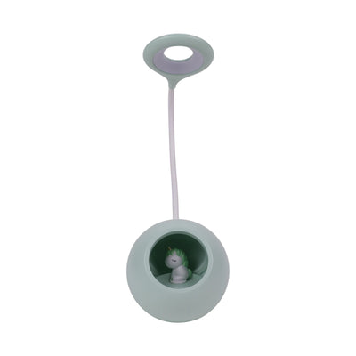 Veilleuse Porte-Clés Licorne en Silicone — Vert, Blanc & Rose - Librairie Oxford City