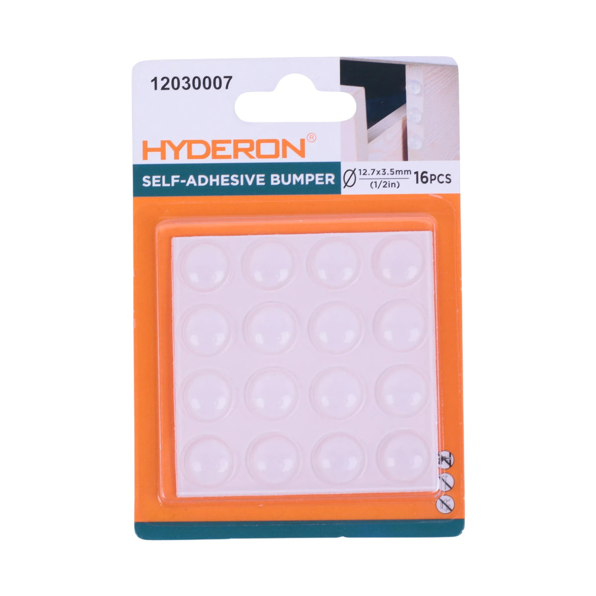 Hyderon — Lot de 16 Patins Antichoc Autocollants Ø12.7×3.5mm - Librairie Oxford City