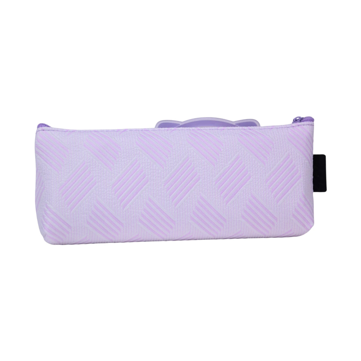 XMQI Trousse Chat Smile — Violet & Rose avec Porte-Clés Cœur