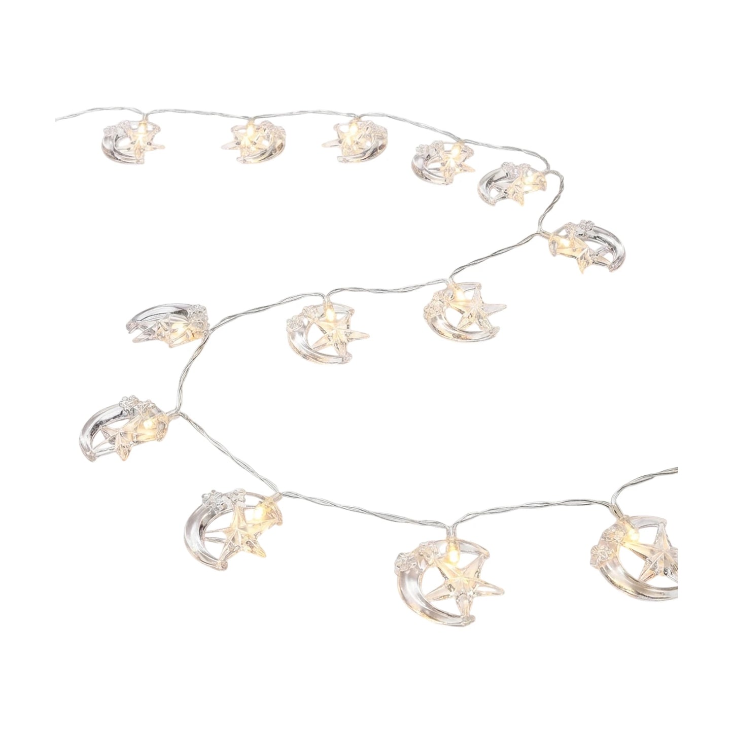 Guirlande Lumineuse LED Lune et Étoiles - Librairie Oxford City