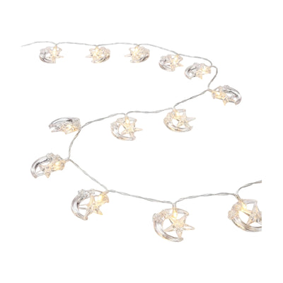 Guirlande Lumineuse LED Lune et Étoiles - Librairie Oxford City