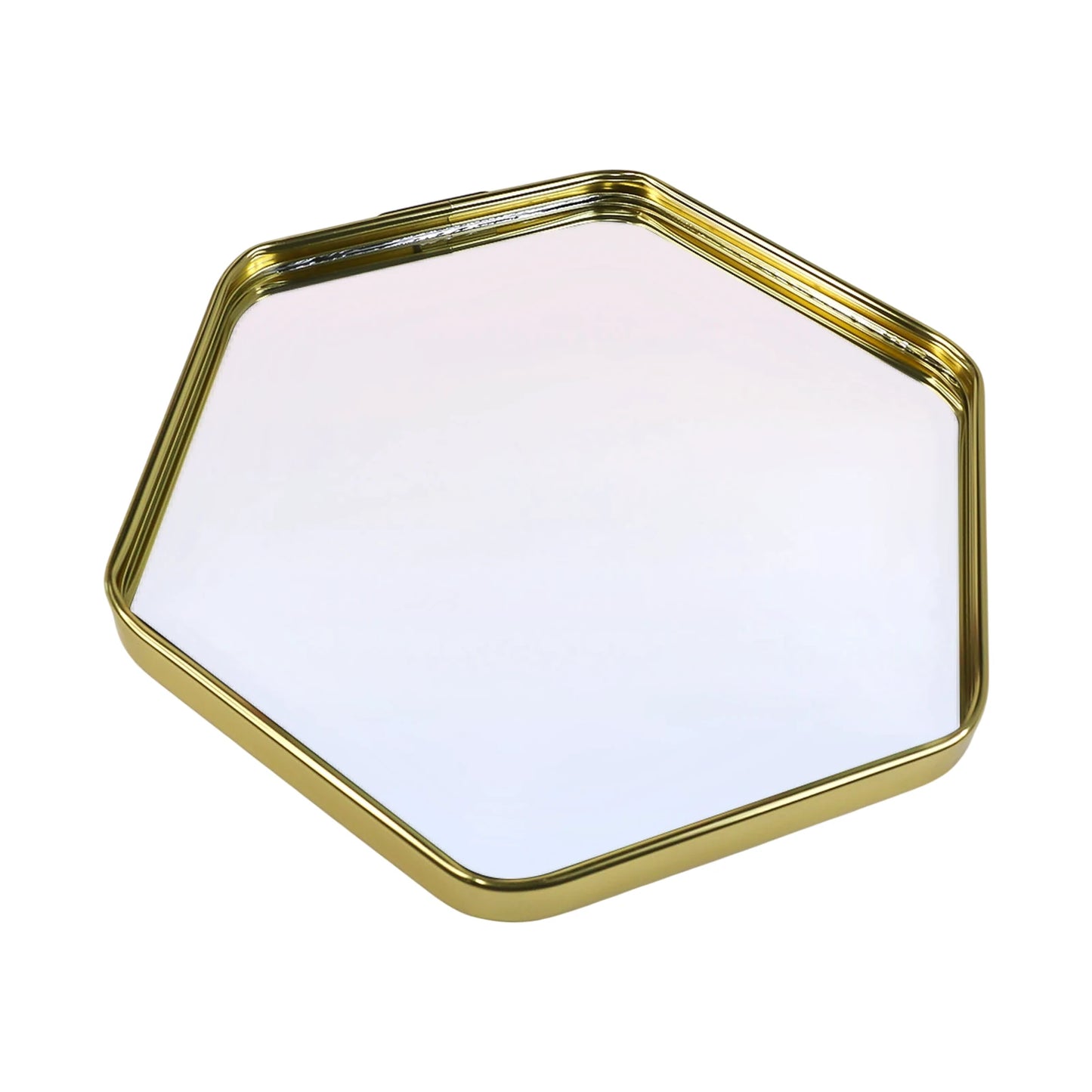 Plateau Hexagonal Doré PM - Librairie Oxford City