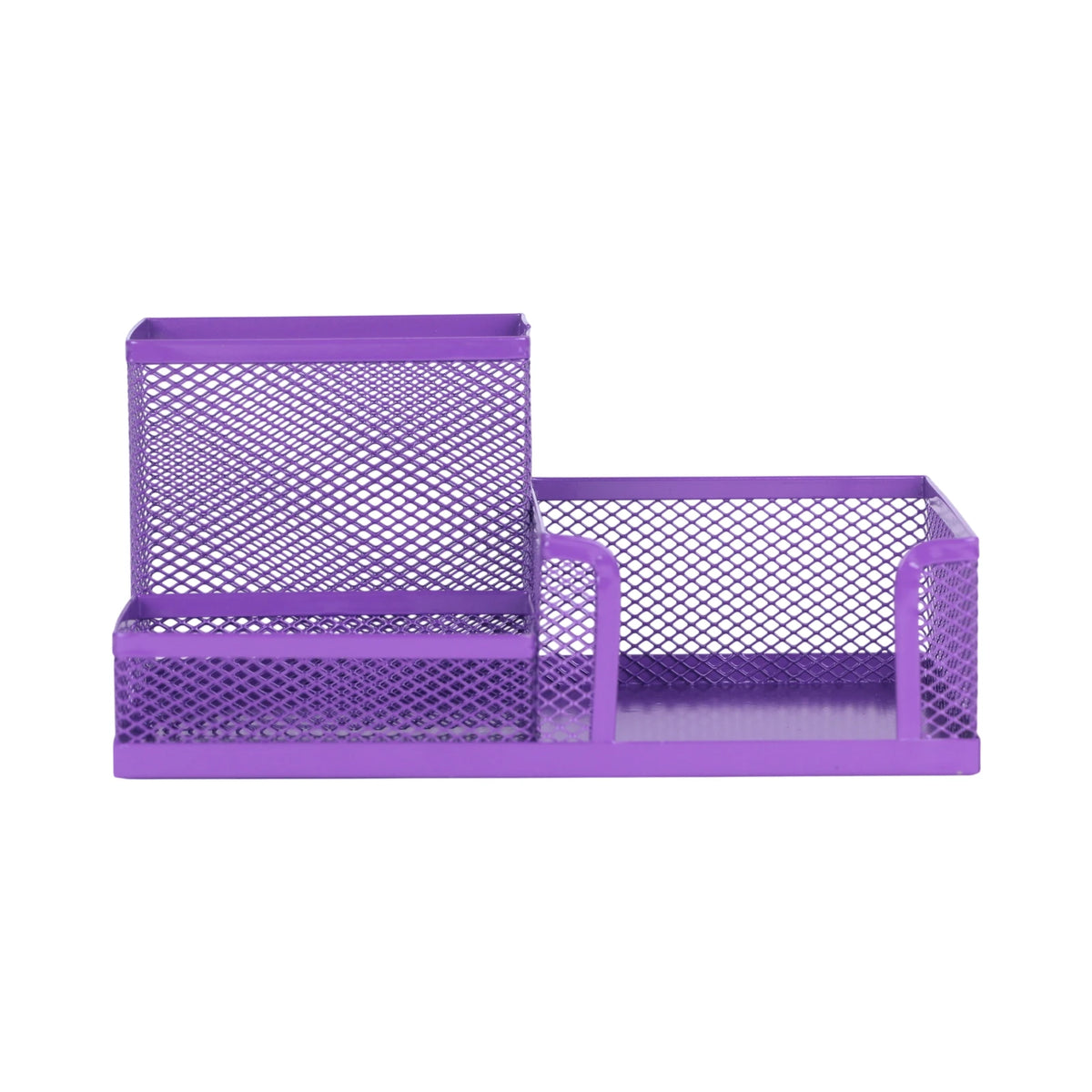 Organisateur de Bureau en Métal Maille — Violet - Librairie Oxford City