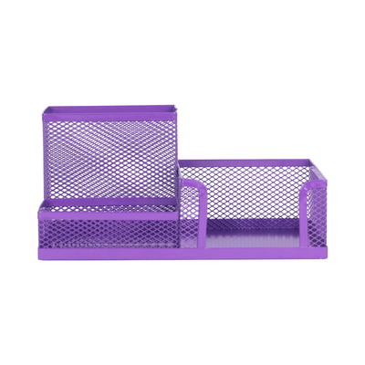 Organisateur de Bureau en Métal Maille — Violet - Librairie Oxford City