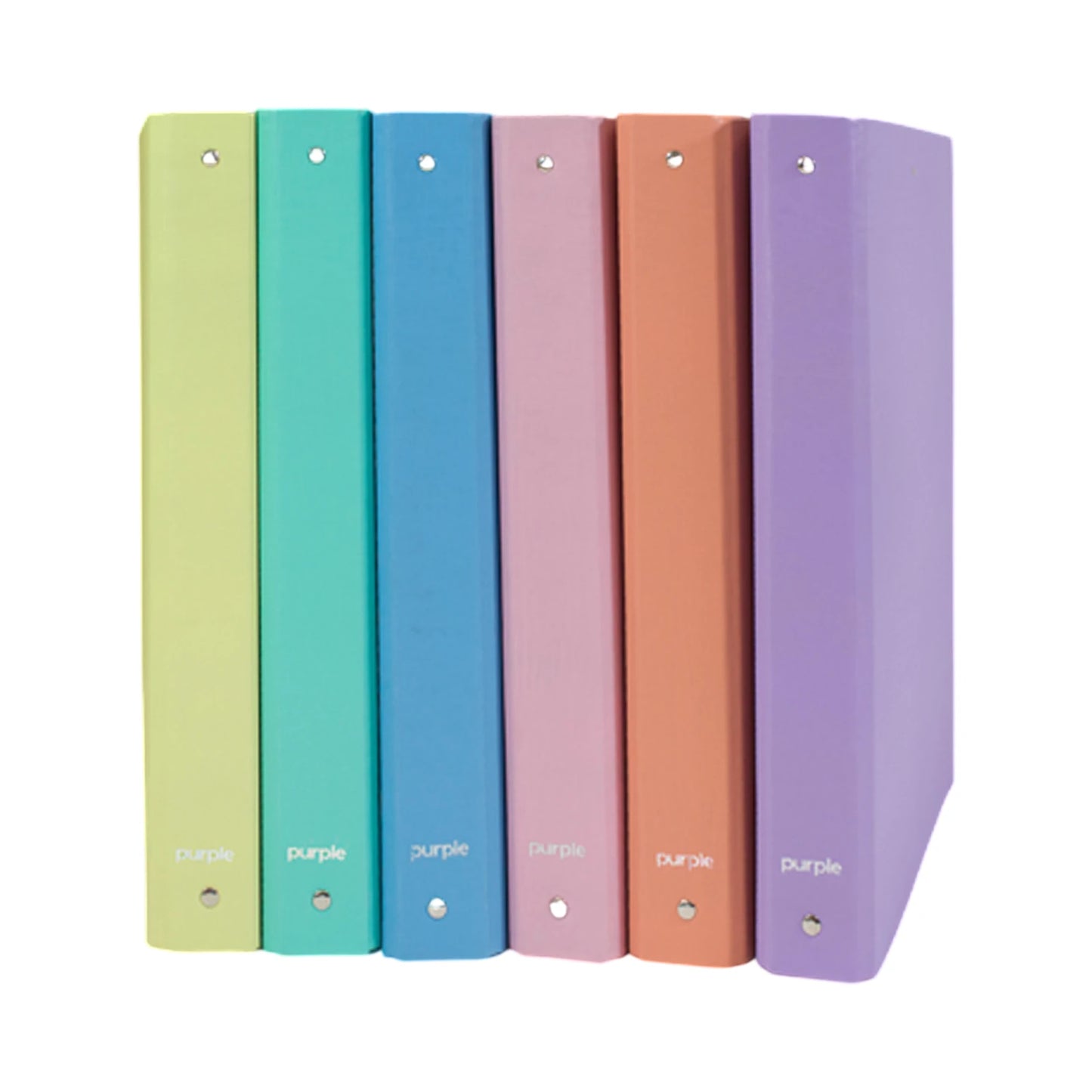 Classeur A4 Dos 40mm Pastel Rouge Plastique