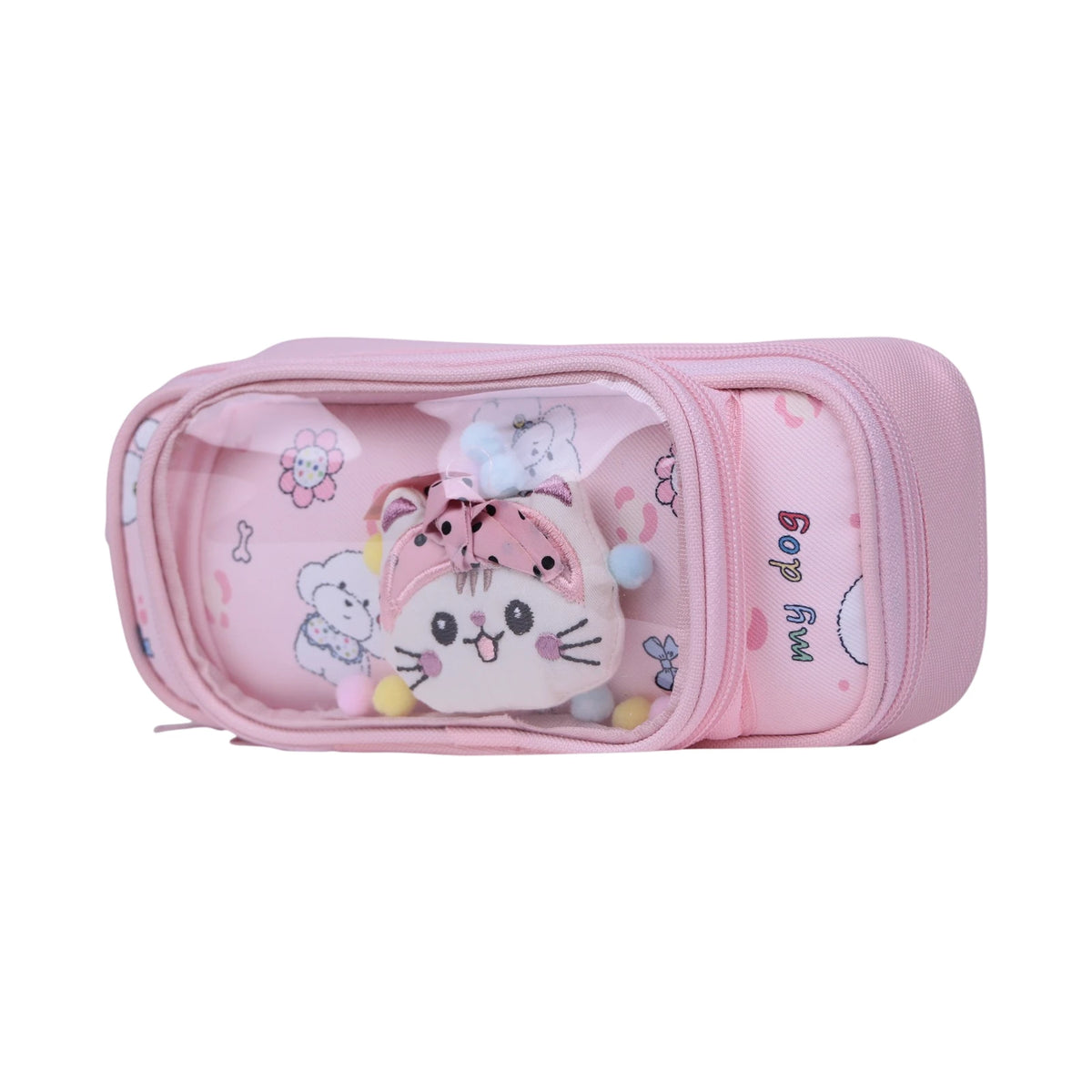 My Dog — Trousse 2 Compartiments Motifs Chien & Chat