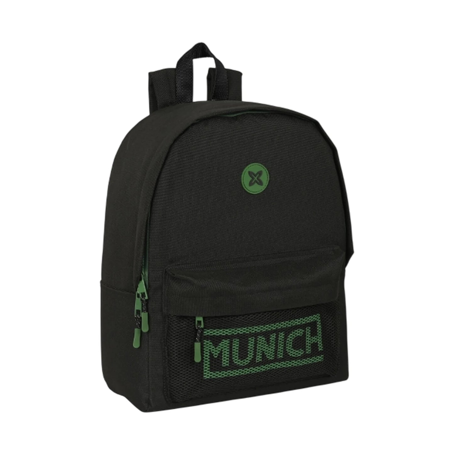 Safta Munich — Sac à Dos Noir & Vert 642310902 - Librairie Oxford City