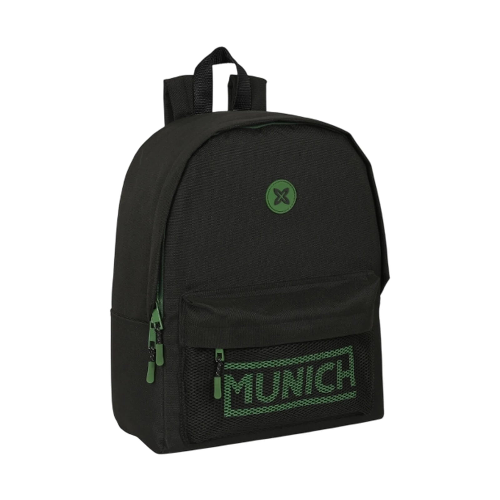 Safta Munich — Sac à Dos Noir & Vert 642310902 - Librairie Oxford City
