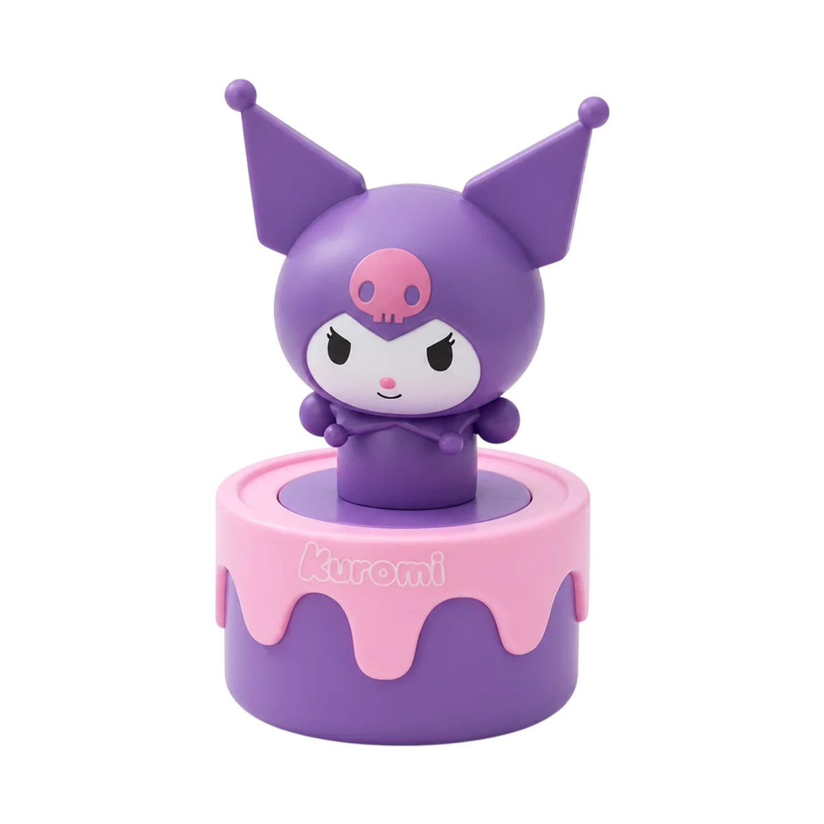 Figurine Kuromi — Personnage Sanrio à Socle Rond - Librairie Oxford City
