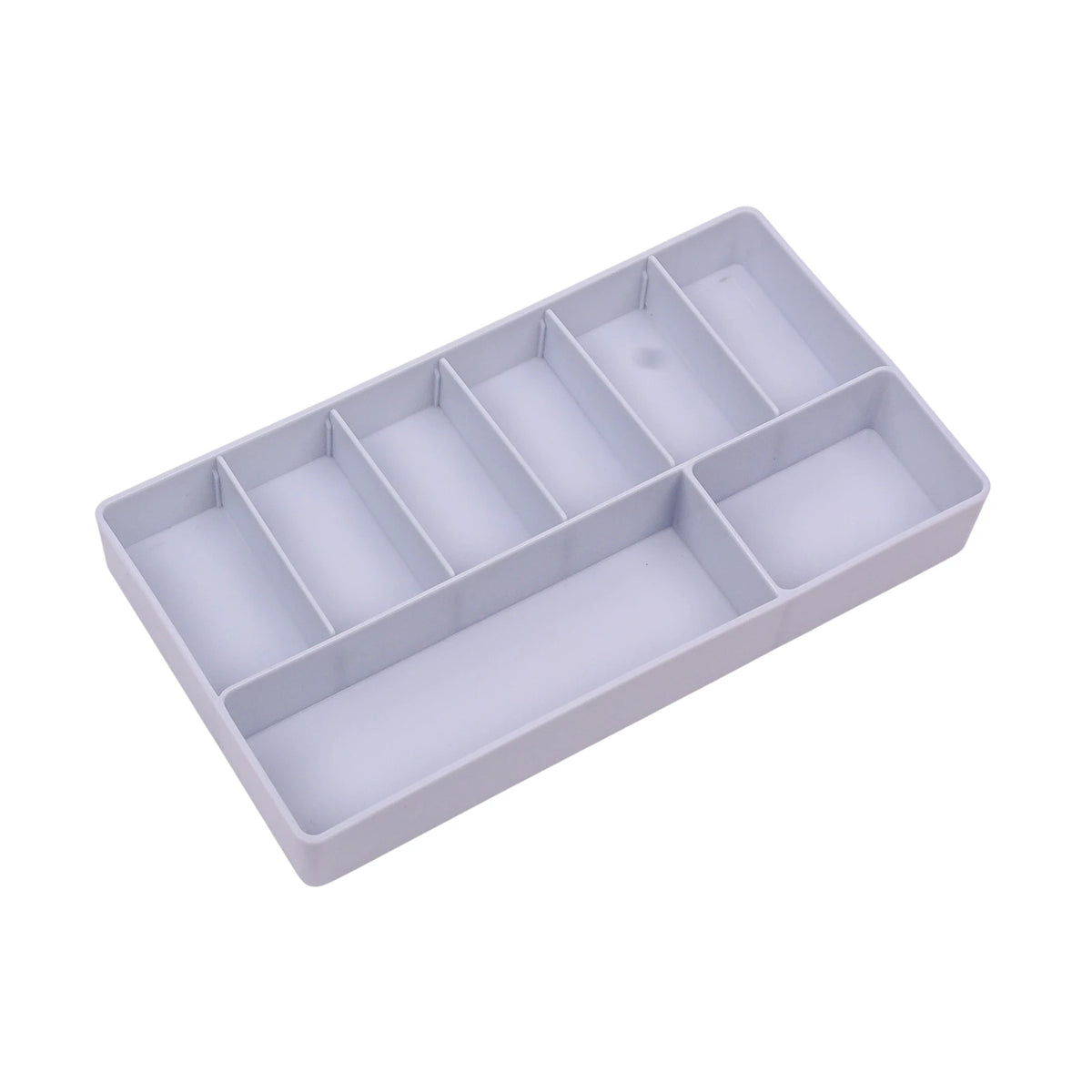 Organisateur de Tiroir à Compartiments Multiples — Plastique Gris - Librairie Oxford City