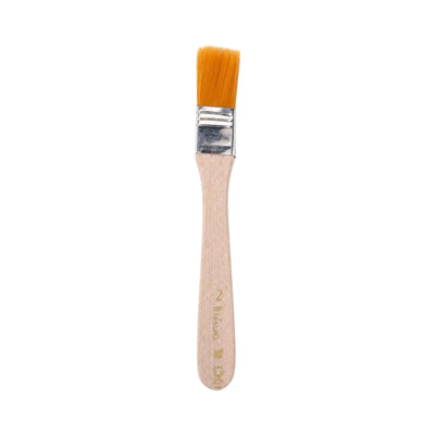 Pinceau Plat Nylon N°2 — Manche Bois - Librairie Oxford City
