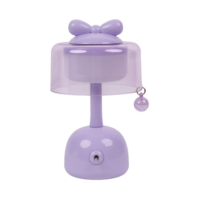 Lampe de Bureau Décorative Violette avec Nœud et Pendentif - Librairie Oxford City