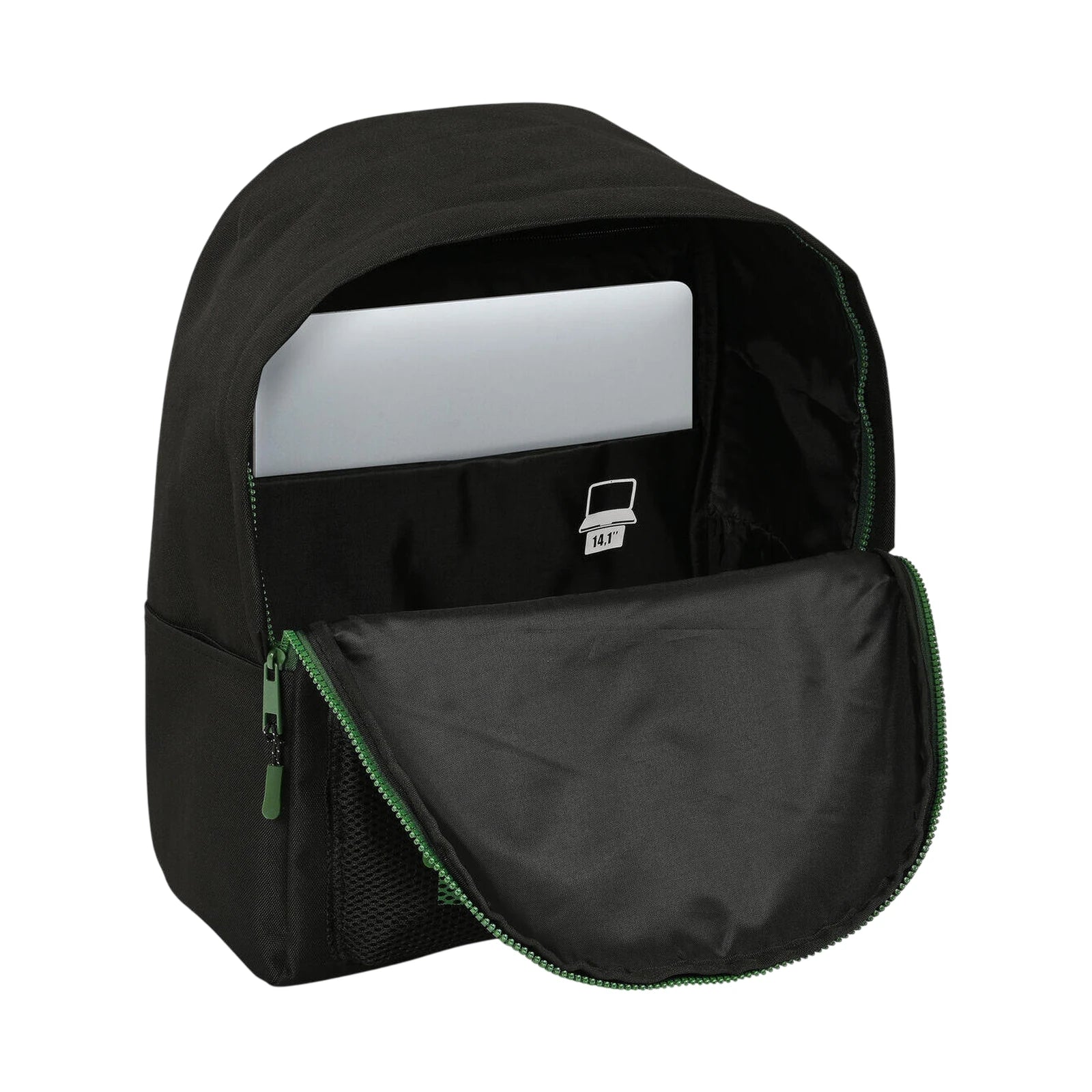 Safta Munich — Sac à Dos Noir & Vert 642310902 - Librairie Oxford City