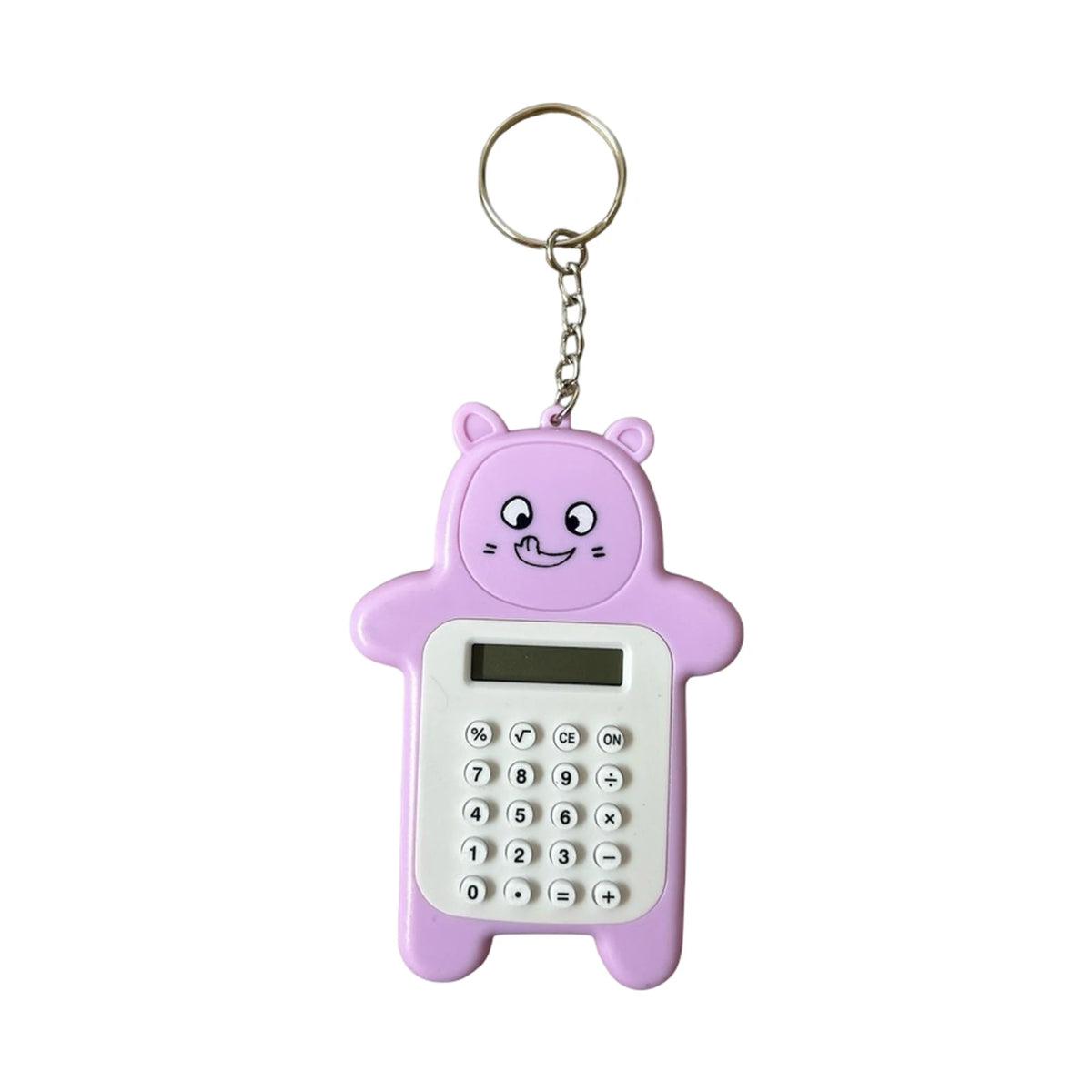 Mini Calculatrice Porte-Clés Forme Ours 8 Chiffres - Librairie Oxford City