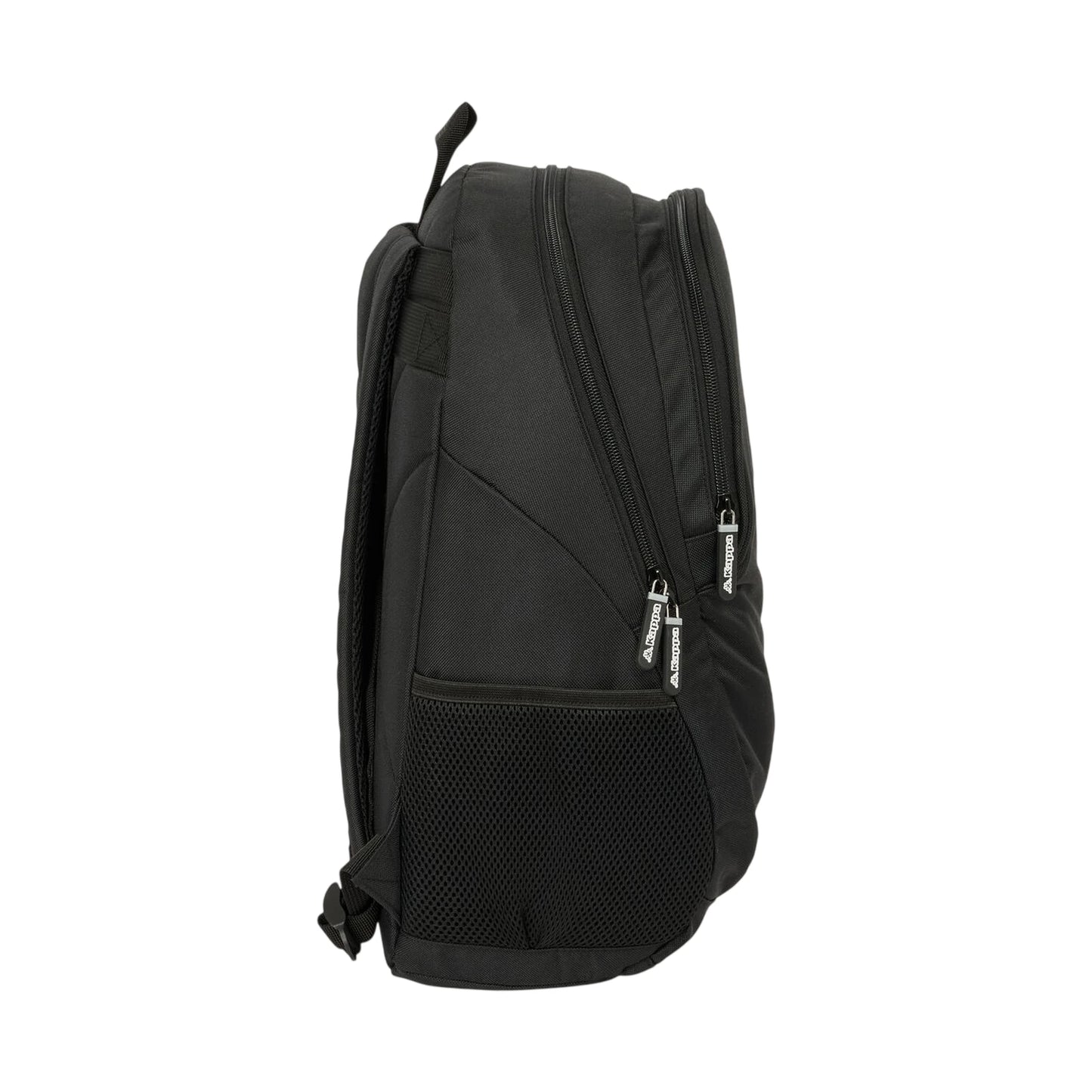 Kappa - Sac à Dos Noir Compartiment Principal & Poche Frontale - Librairie Oxford City