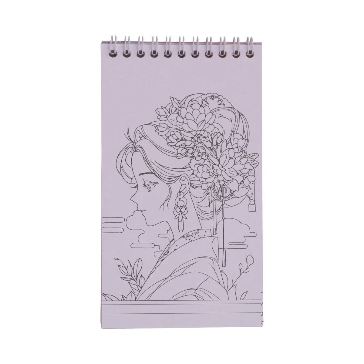 Carnet de Stickers Habillage Manga — Jeu d'Autocollants Fille