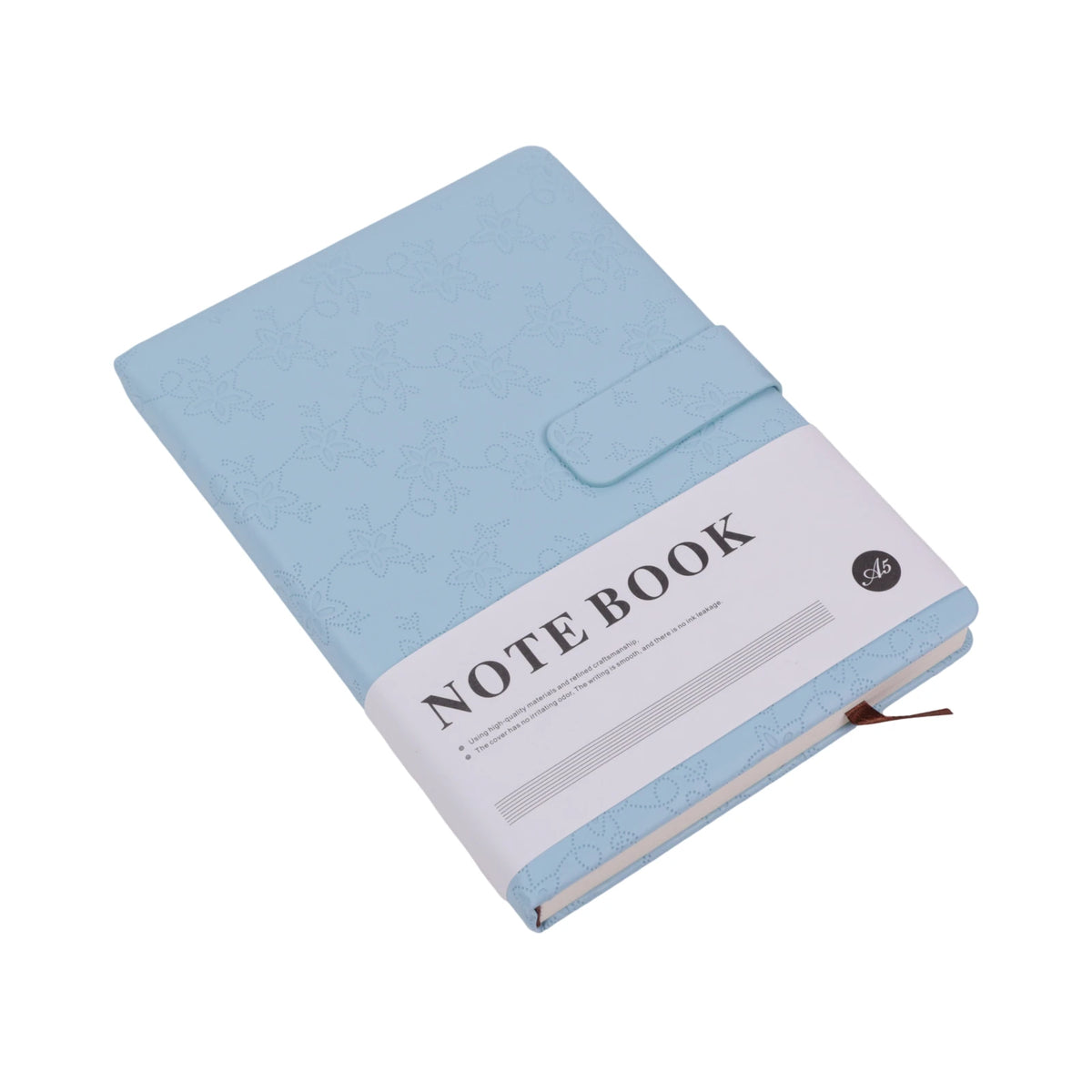 Ct Notebook A5 avec Stylo — Fermeture Élastique